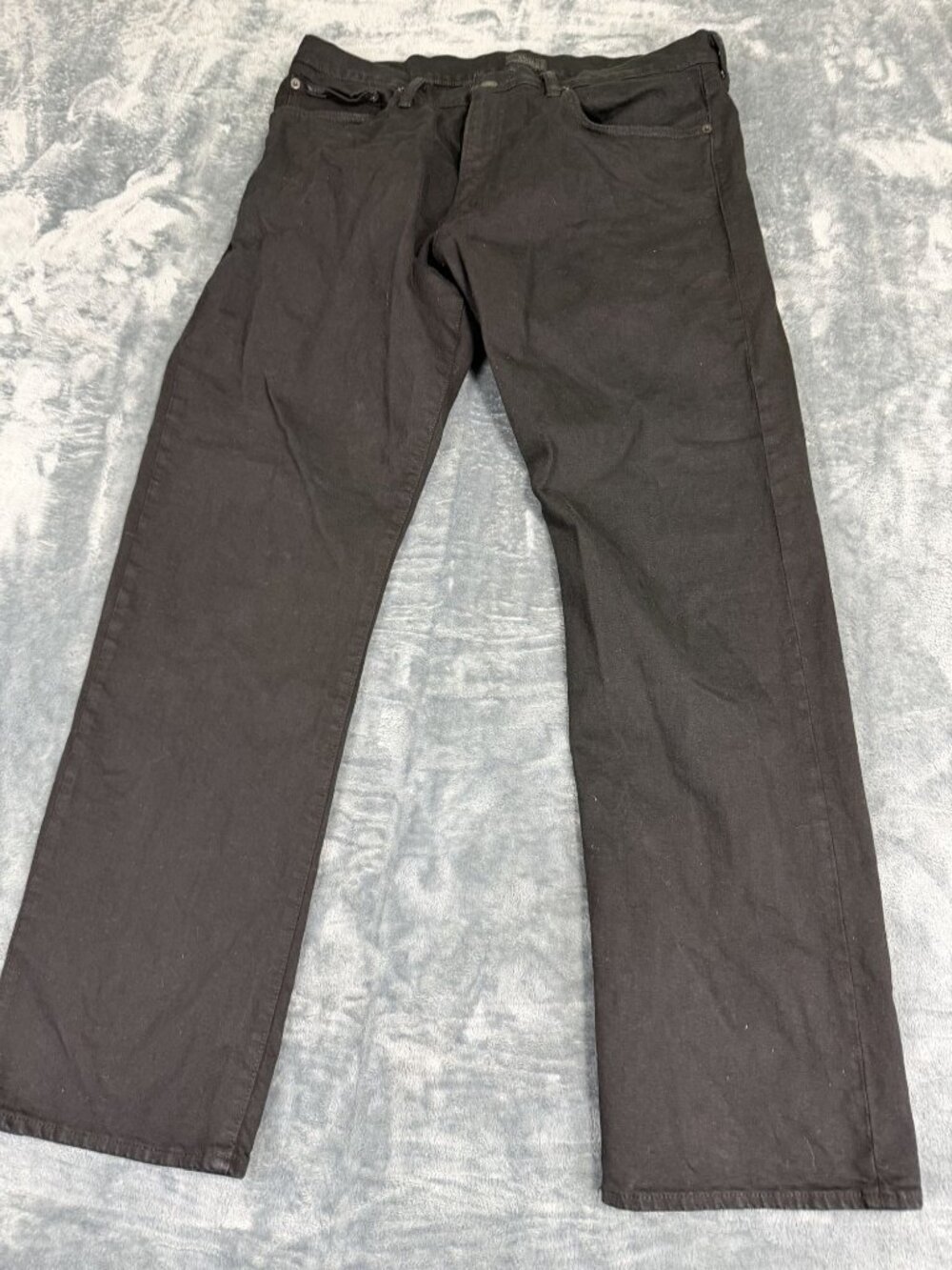 Polo Ralph Lauren Mens Black Classic Fit Denim Jeans 35x32